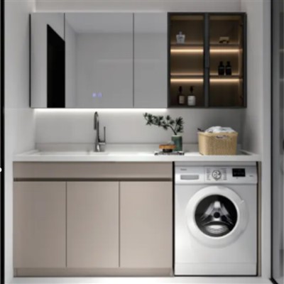 Lavabo et meuble sous vasque